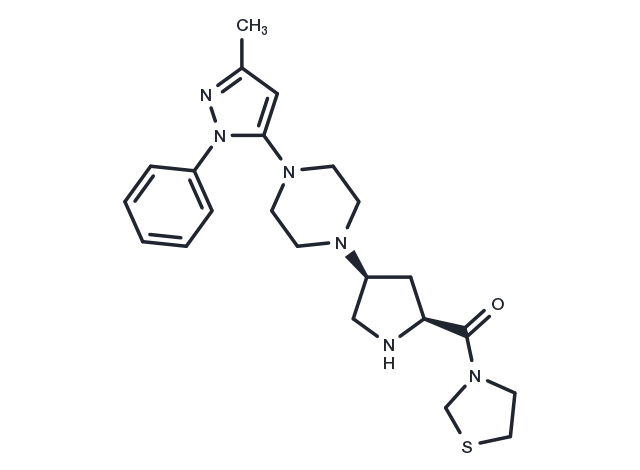 Teneligliptin Chemical Structure
