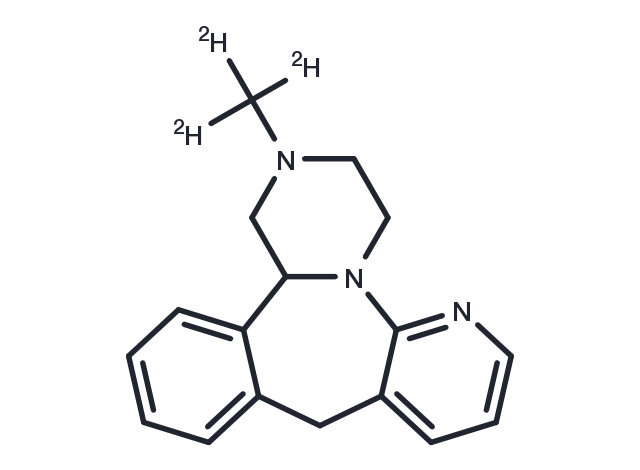 TargetMol Chemical Structure Mirtazapine D3