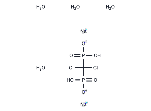TargetMol Chemical Structure Clodronate disodium tetrahydrate