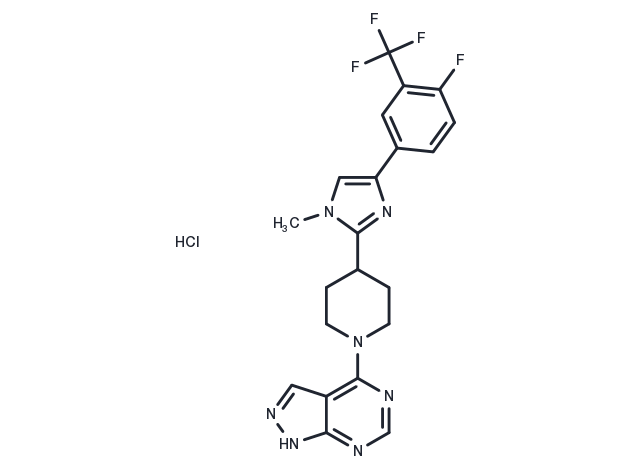 TargetMol Chemical Structure LY-2584702 hydrochloride