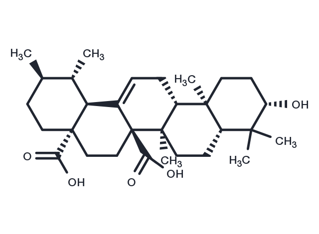 Quinovic acid Chemical Structure