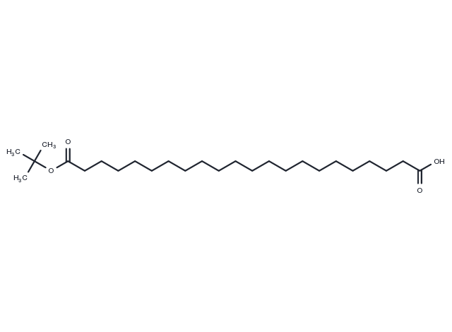 22-(tert-Butoxy)-22-oxodocosanoic acid Chemical Structure