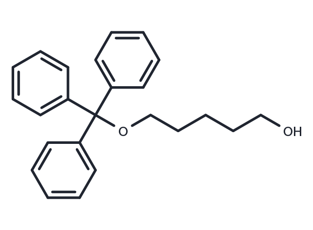 5-O-Triphenylmethoxypentanol Chemical Structure
