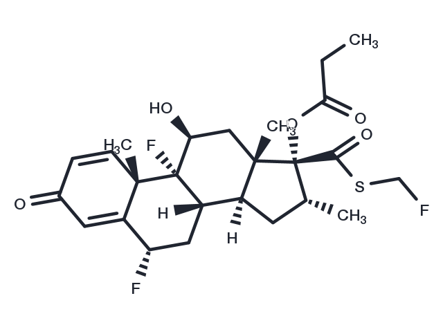 TargetMol Chemical Structure Fluticasone (propionate)
