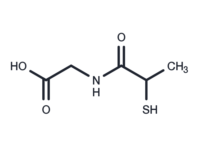 TargetMol Chemical Structure Tiopronin