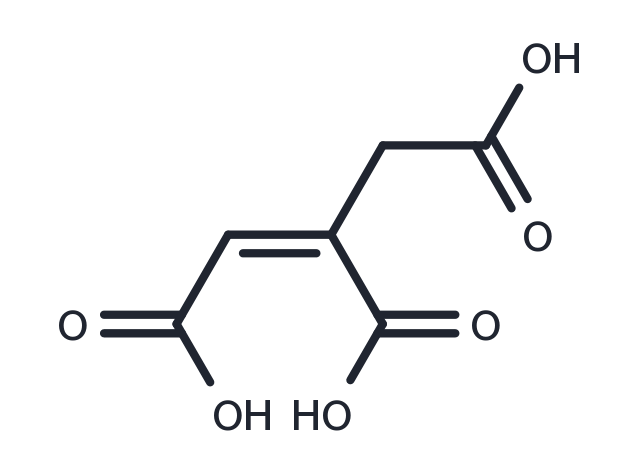 (Z)-Aconitic acid Chemical Structure