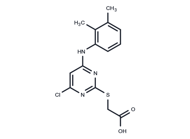 TargetMol Chemical Structure Pirinixic Acid