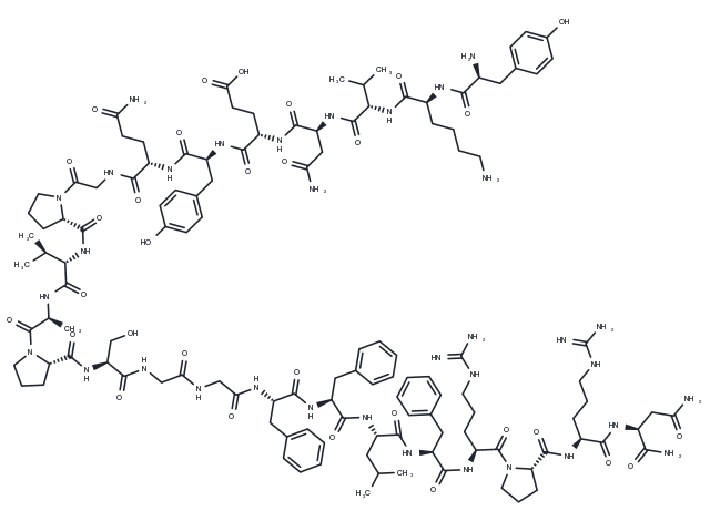 Neuromedin U, rat Chemical Structure