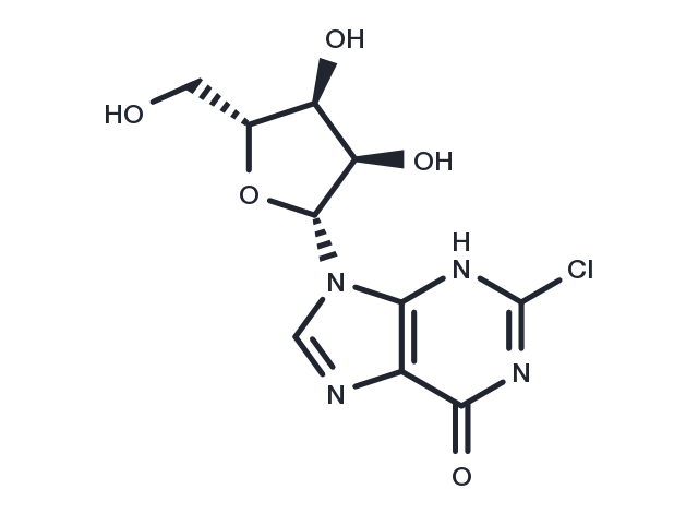 2-Chloroinosine Chemical Structure