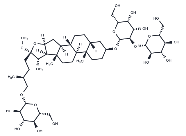 Anemarsaponin E Chemical Structure
