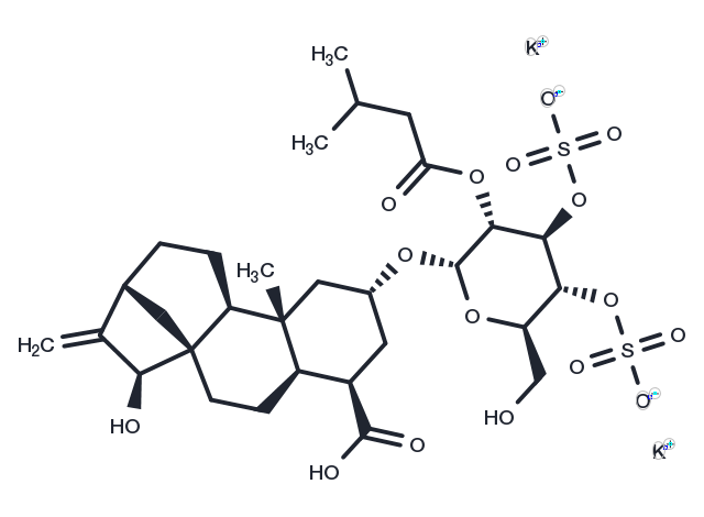 TargetMol Chemical Structure Atractyloside potassium salt