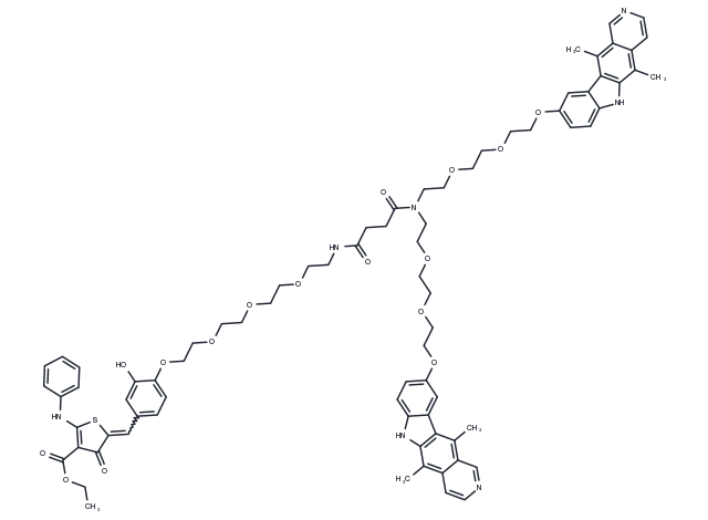 di-Ellipticine-RIBOTAC Chemical Structure