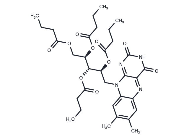 TargetMol Chemical Structure Riboflavin Tetrabutyrate