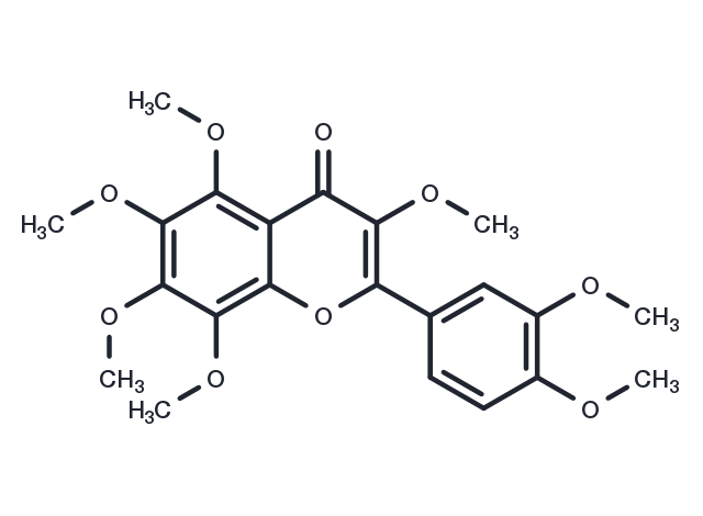 TargetMol Chemical Structure 3,​5,​6,​7,​8,​3',​4'-​Heptemthoxyflavone