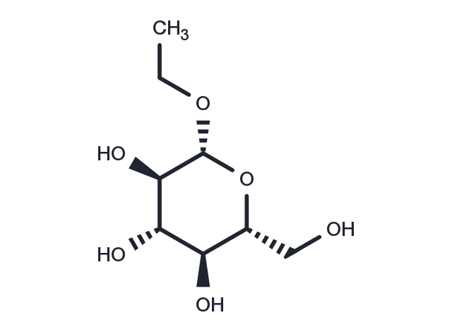 Ethyl glucoside Chemical Structure