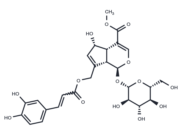 TargetMol Chemical Structure 10-O-Caffeoyl-6-epiferetoside
