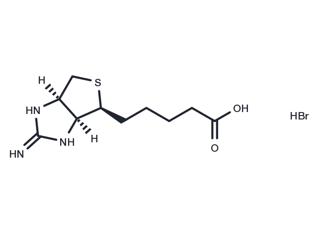 2-Iminobiotin hydrobromide Chemical Structure