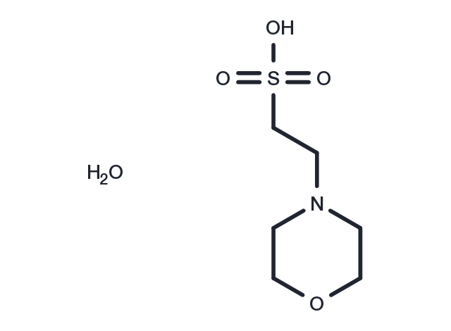 MES monohydrate Chemical Structure