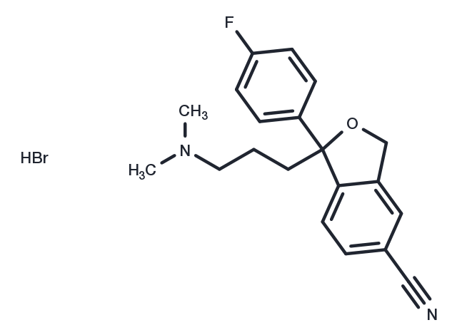 TargetMol Chemical Structure Citalopram hydrobromide