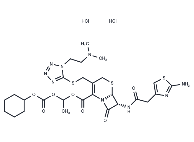 TargetMol Chemical Structure Cefotiam Hexetil Hydrochloride