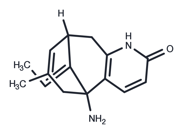 (±)-Huperzine A Chemical Structure
