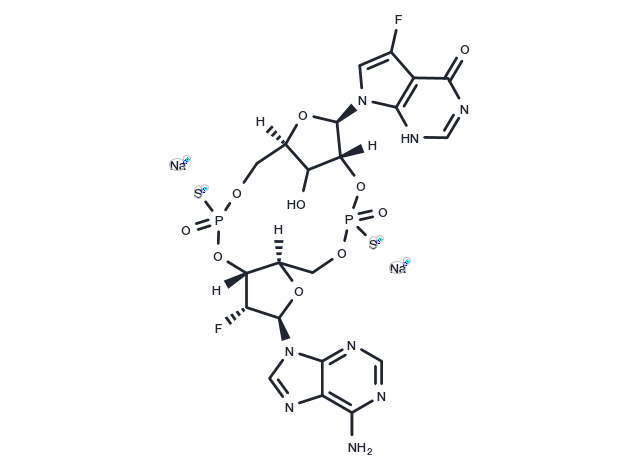 TargetMol Chemical Structure Dazostinag disodium