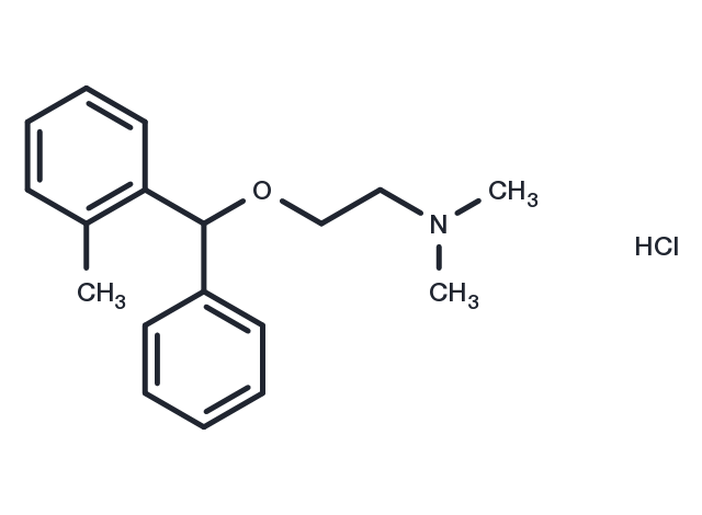 Orphenadrine hydrochloride Chemical Structure