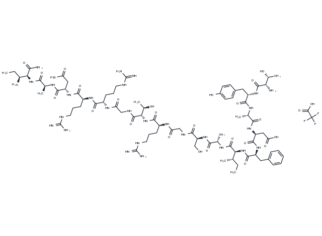 TargetMol Chemical Structure PKA Inhibitor Fragment (6-22) amide TFA