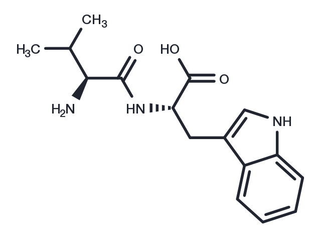 N-Valyltryptophan Chemical Structure