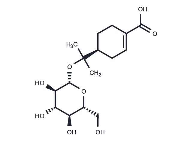 TargetMol Chemical Structure Oleuropeic acid 8-O-glucoside