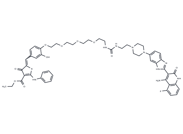 TargetMol Chemical Structure Dovitinib-RIBOTAC