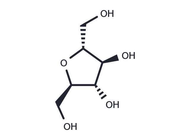 2,5-Anhydro-D-mannitol Chemical Structure