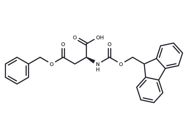 Fmoc-Asp(OBzl)-OH Chemical Structure