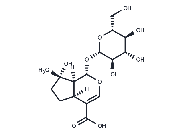 Mussaenosidic acid Chemical Structure