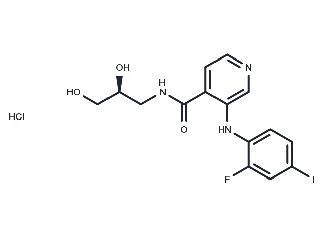 Pimasertib HCl Chemical Structure