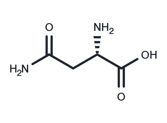 L-Asparagine Chemical Structure
