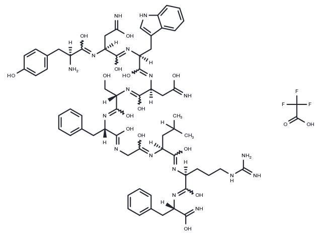 TargetMol Chemical Structure Kisspeptin-10, human (TFA)(374675-21-5,FREE)