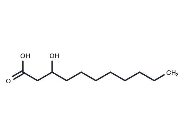 3-hydroxy Undecanoic Acid Chemical Structure
