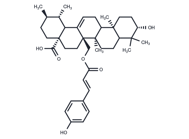 TargetMol Chemical Structure 27-p-Coumaroyloxyursolic acid