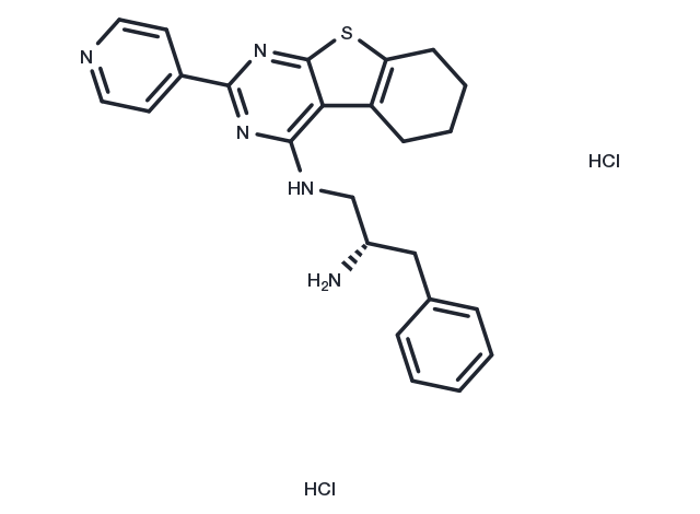 TargetMol Chemical Structure CRT0066854 hydrochloride