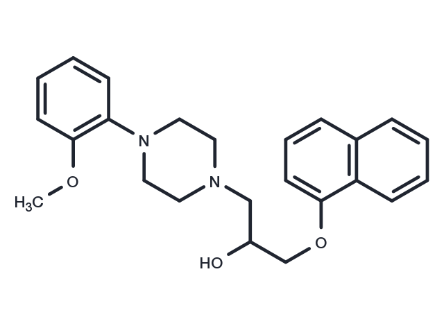 Naftopidil Chemical Structure