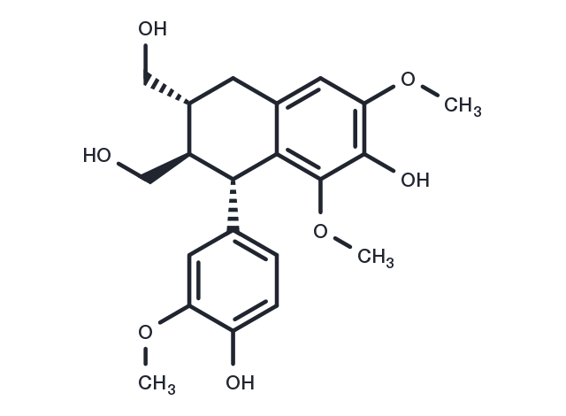 TargetMol Chemical Structure 5-Methoxyisolariciresinol
