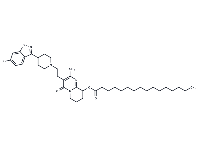 Paliperidone Palmitate Chemical Structure