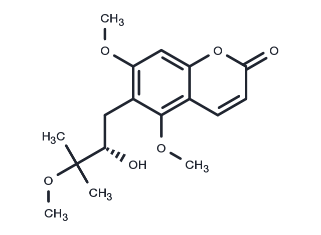 Toddalolactone 3′-O-methyl ether Chemical Structure