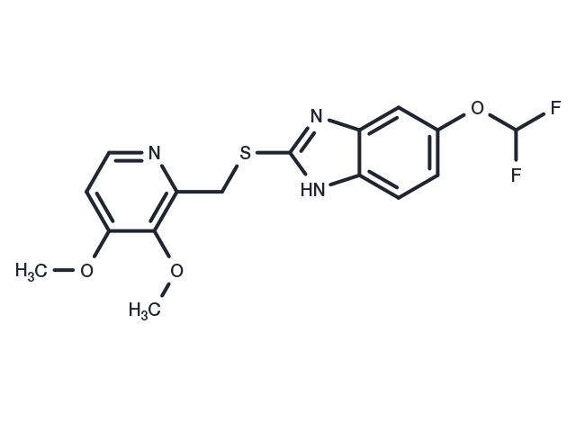 Pantoprazole Sulfide Chemical Structure