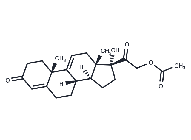 Anecortave Acetate Chemical Structure
