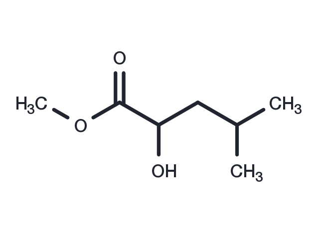 methyl 2-hydroxy-4-methylvalerate Chemical Structure