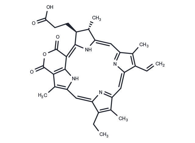 TargetMol Chemical Structure Purpurin 18
