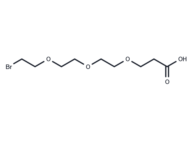 TargetMol Chemical Structure Bromo-PEG3-C2-acid