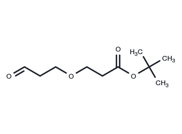 Ald-PEG1-C2-Boc Chemical Structure